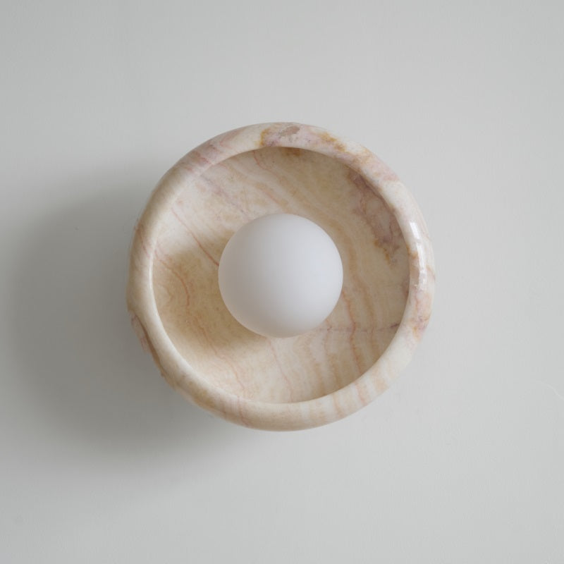 Onvix Natural Onyx lampada da parete