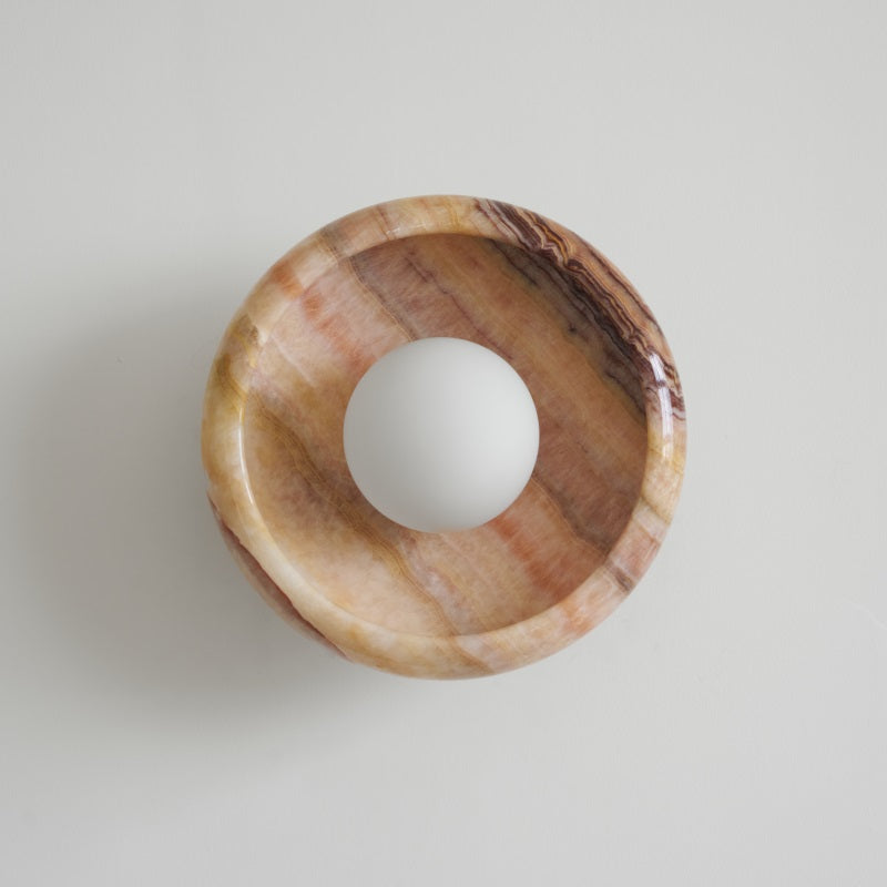 Onvix Natural Onyx lampada da parete
