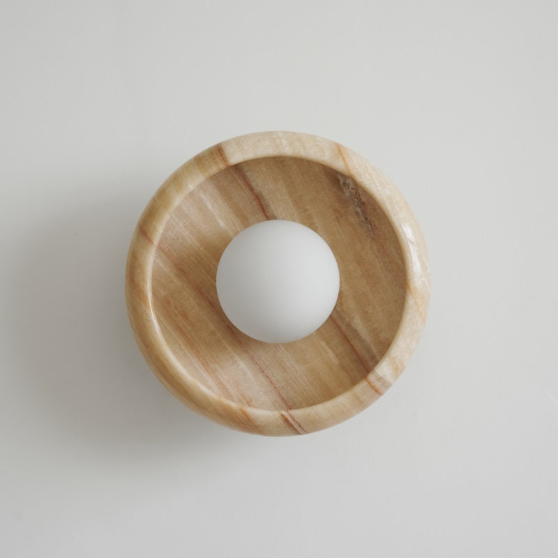 Onvix Natural Onyx lampada da parete