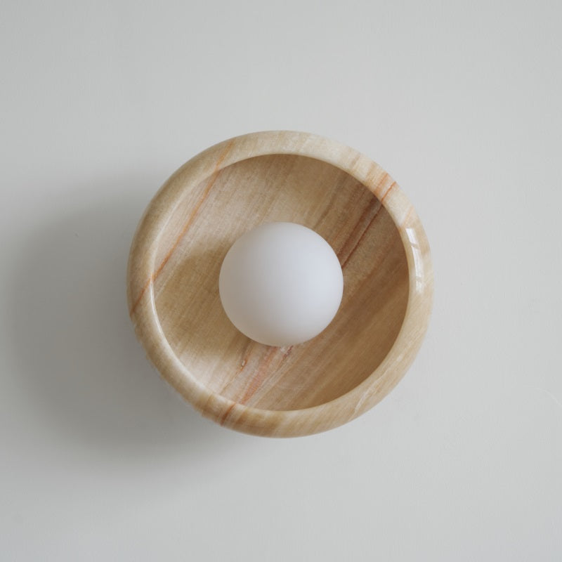 Onvix Natural Onyx lampada da parete