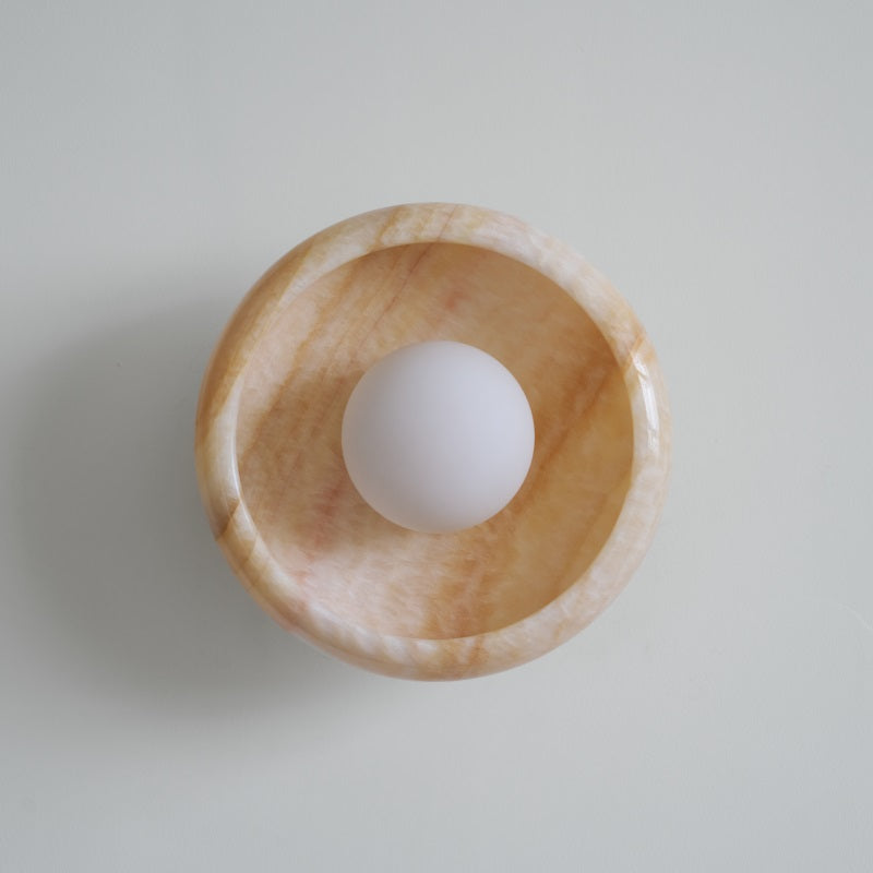 Onvix Natural Onyx lampada da parete