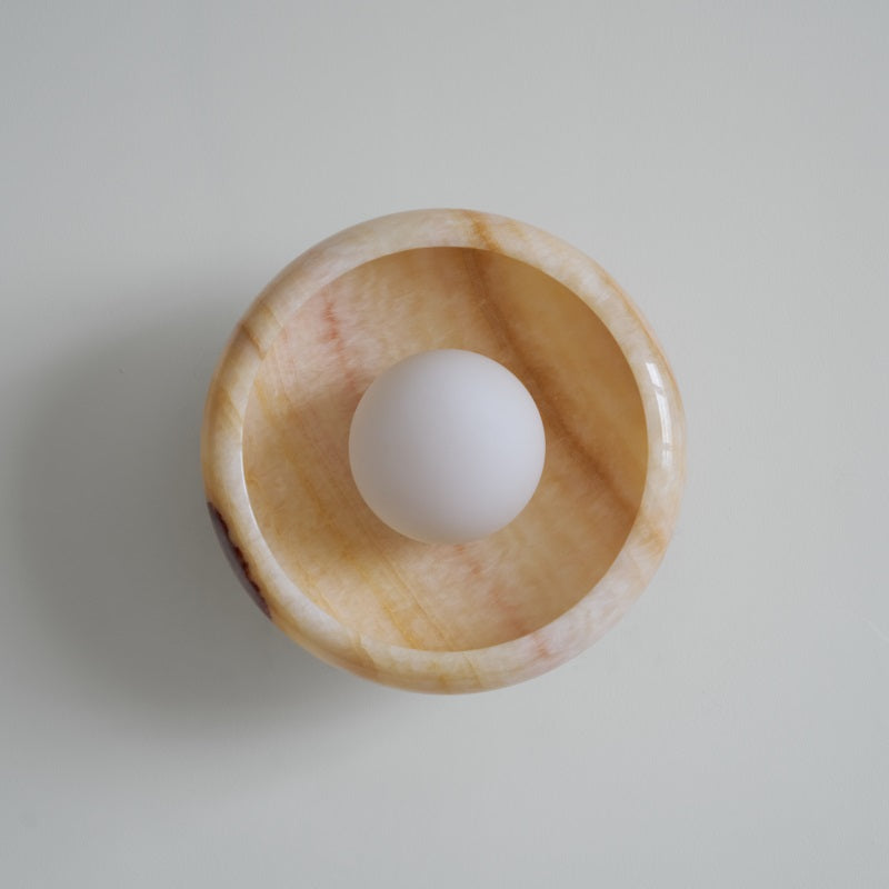 Onvix Natural Onyx lampada da parete