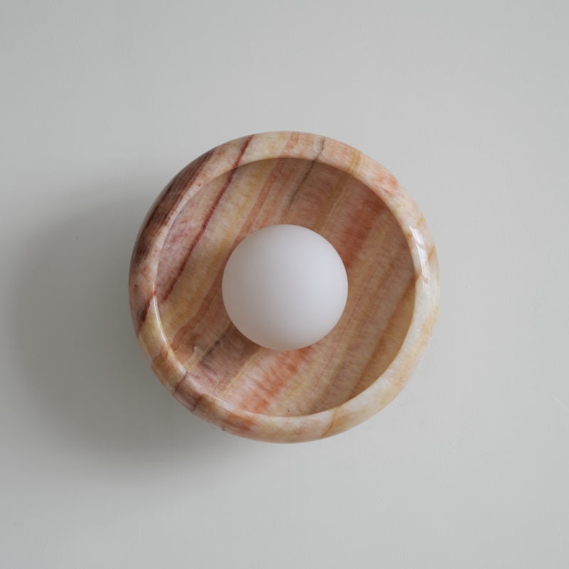 Onvix Natural Onyx lampada da parete