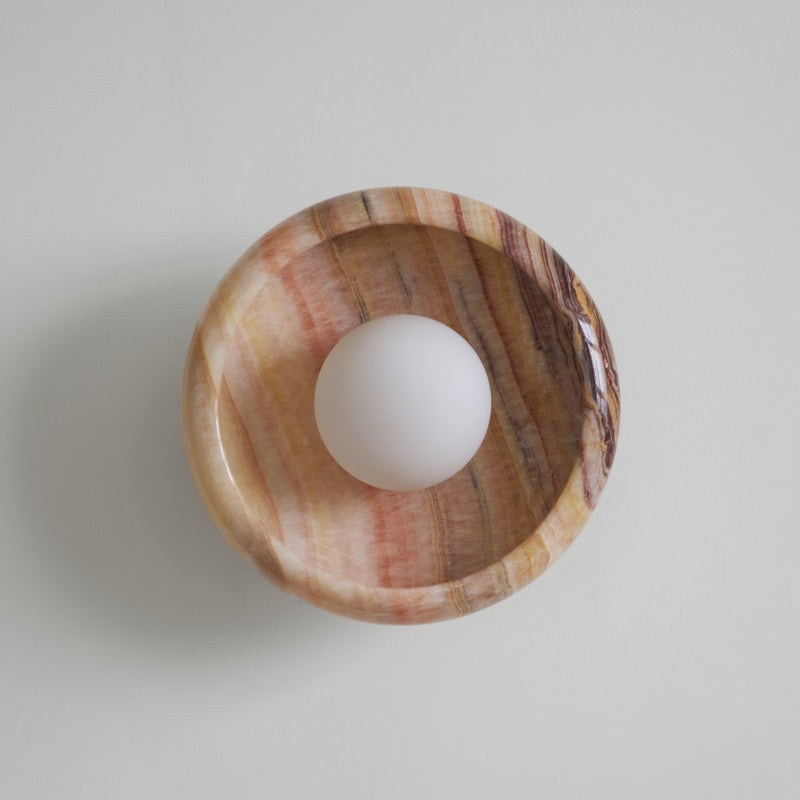 Onvix Natural Onyx lampada da parete