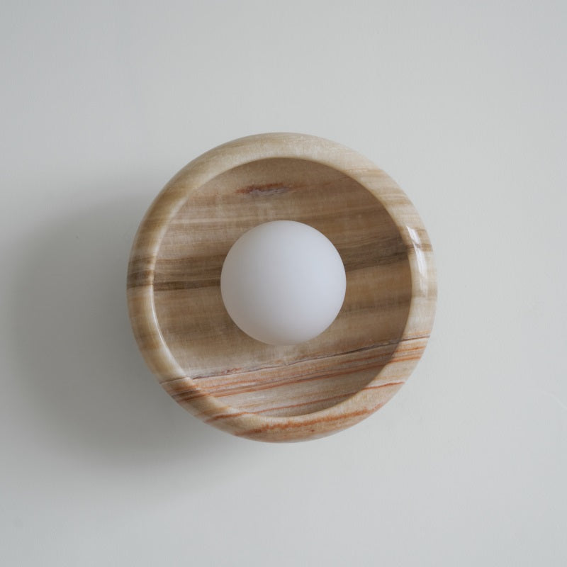 Onvix Natural Onyx lampada da parete