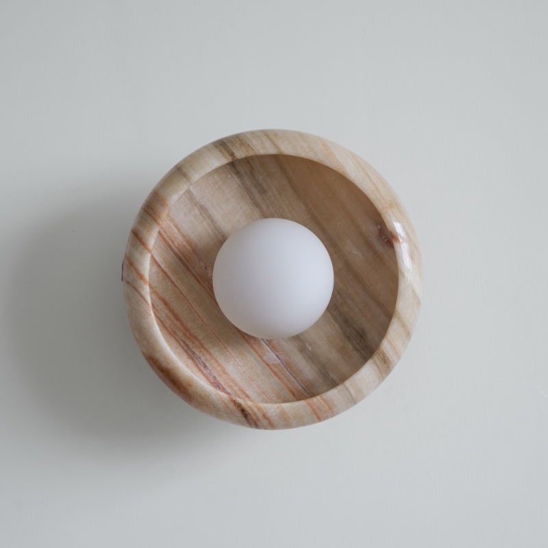 Onvix Natural Onyx lampada da parete