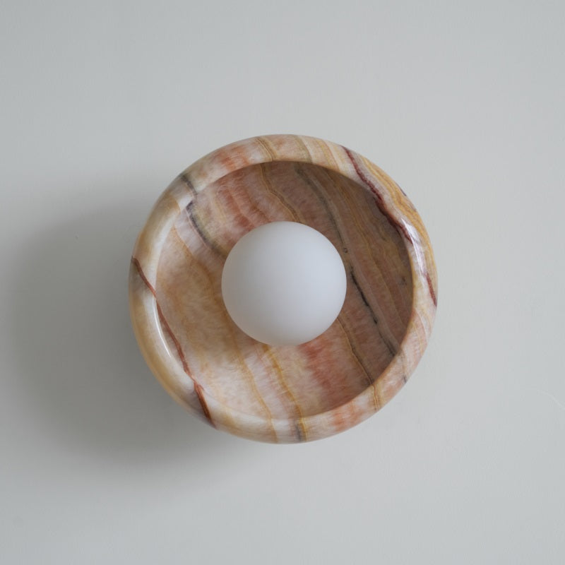 Onvix Natural Onyx lampada da parete