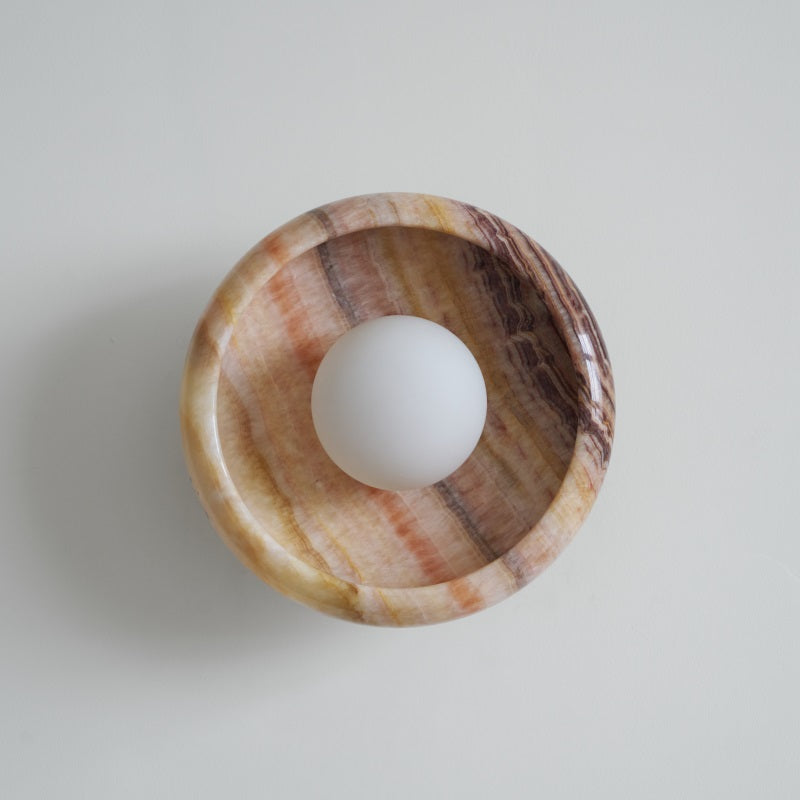 Onvix Natural Onyx lampada da parete