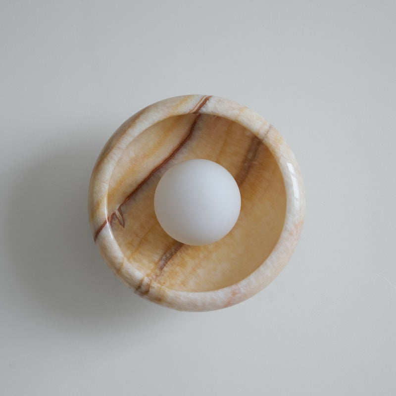 Onvix Natural Onyx lampada da parete