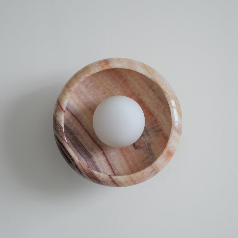 Onvix Natural Onyx lampada da parete