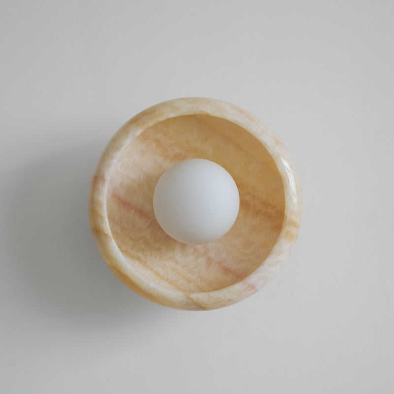 Onvix Natural Onyx lampada da parete