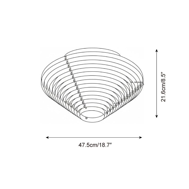 Terieiella lampada da soffitto