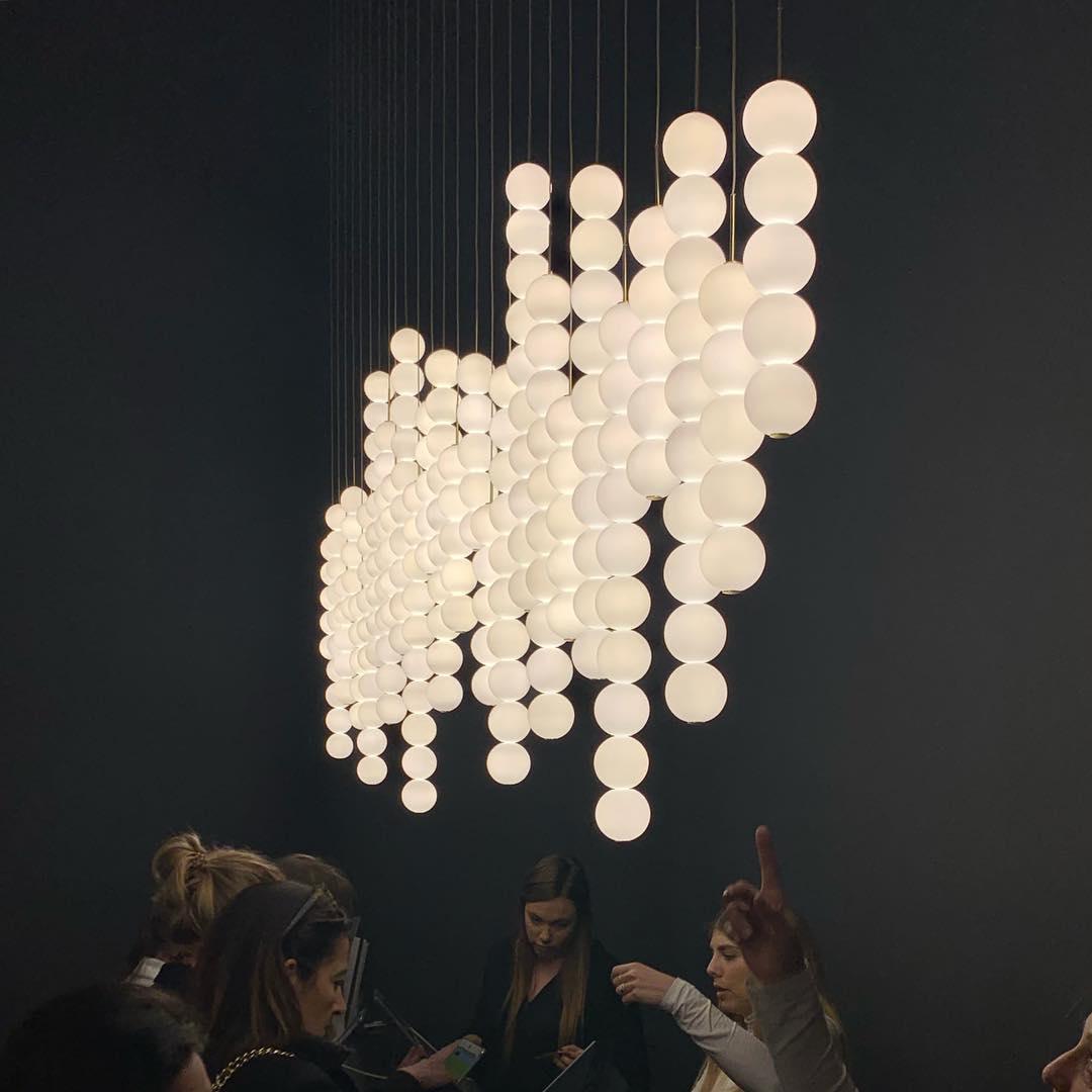 Fray lampada a sospensione in plastica artistica