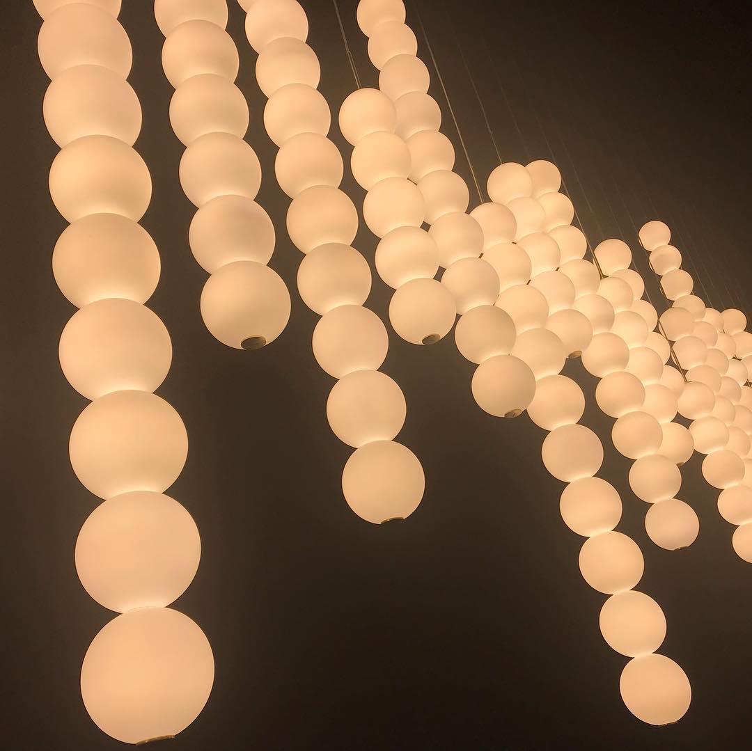Fray lampada a sospensione in plastica artistica