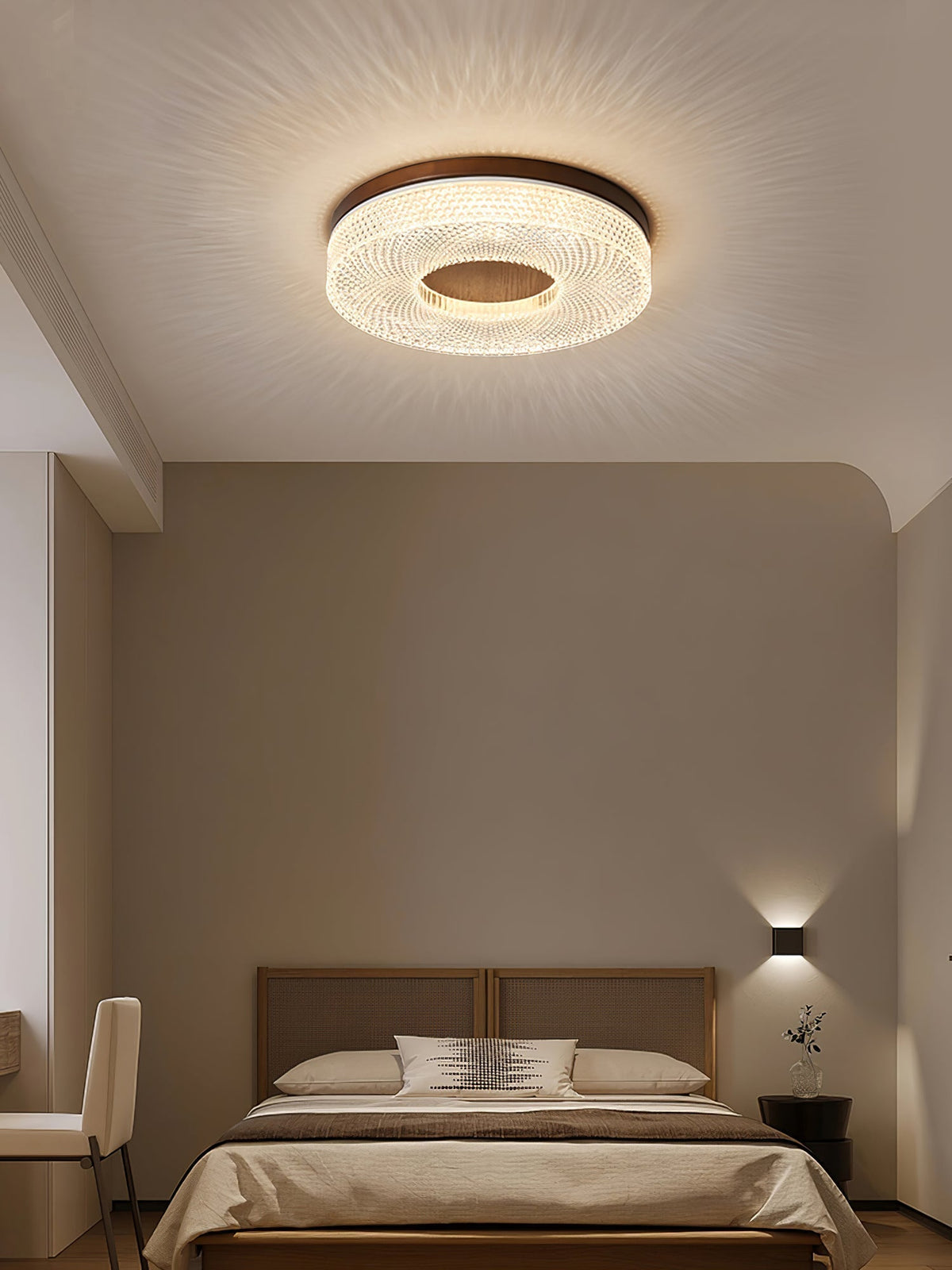 Nirinelle lampada da soffitto Anello in acrilico moderno minimalista