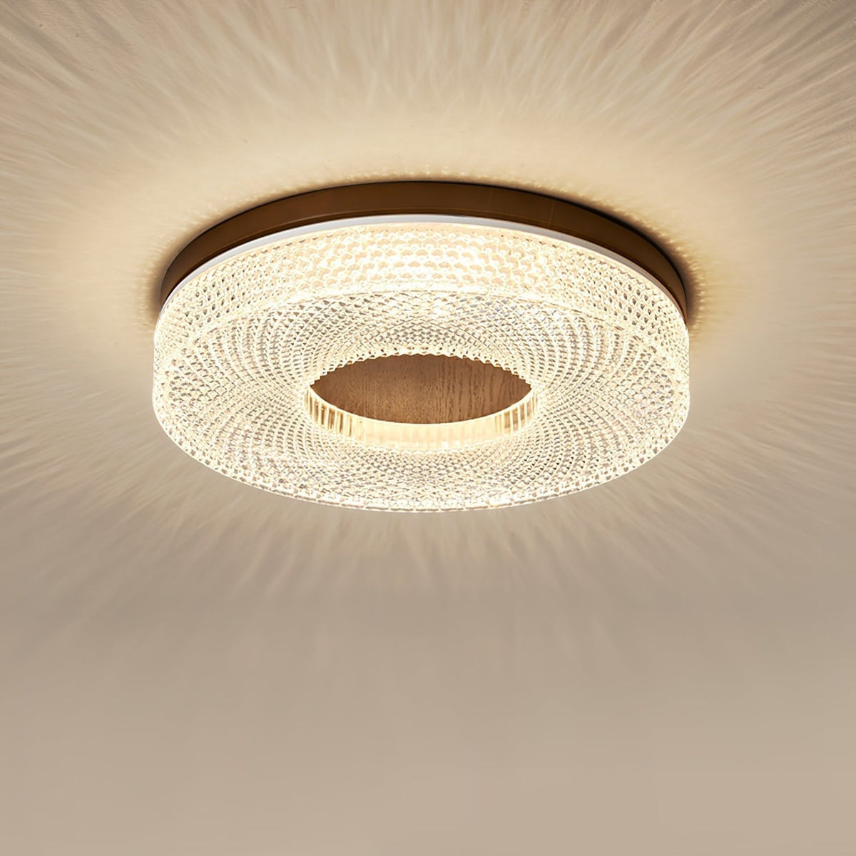 Nirinelle lampada da soffitto Anello in acrilico moderno minimalista