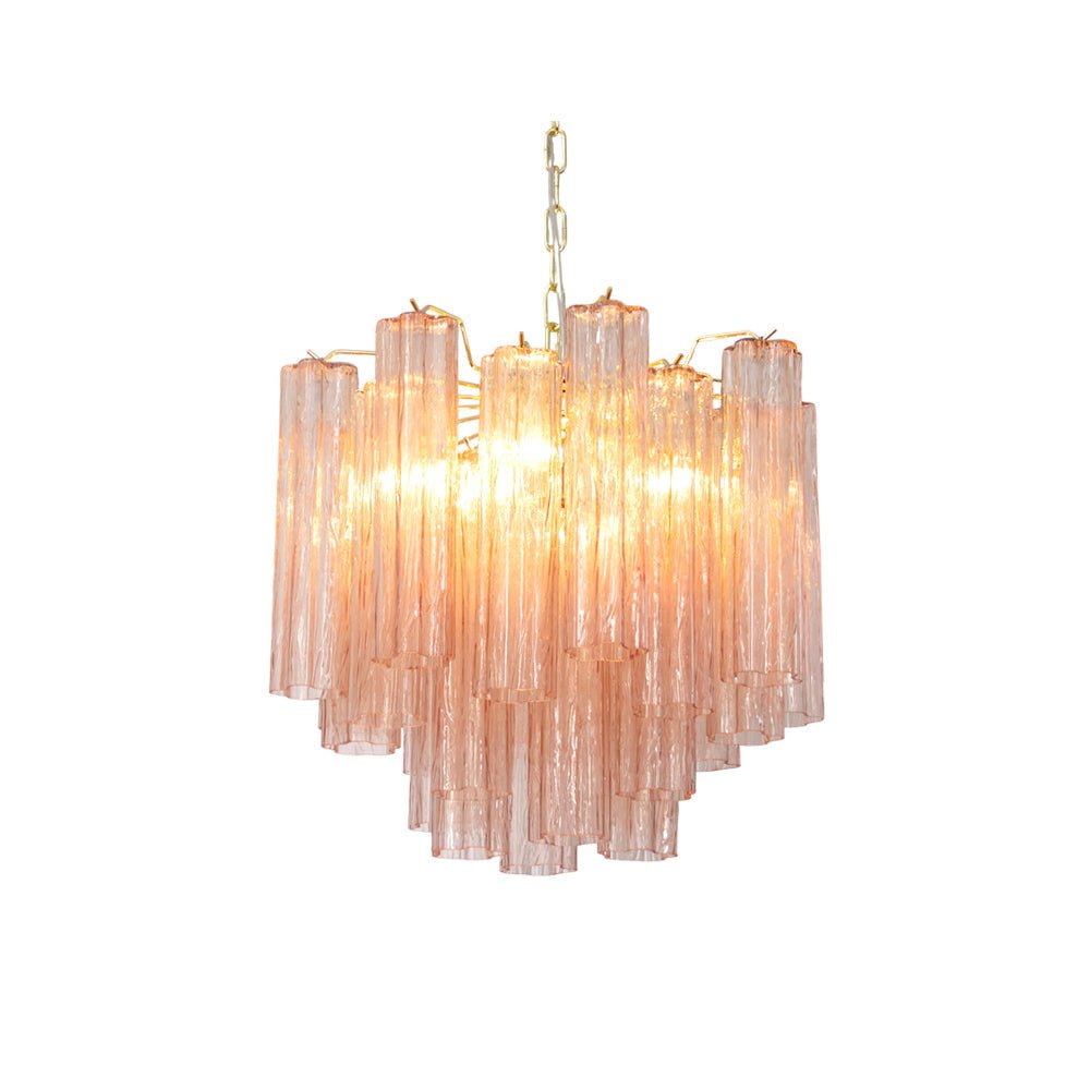 Lioraelle lampadario Tubo in vetro a Strati di lusso
