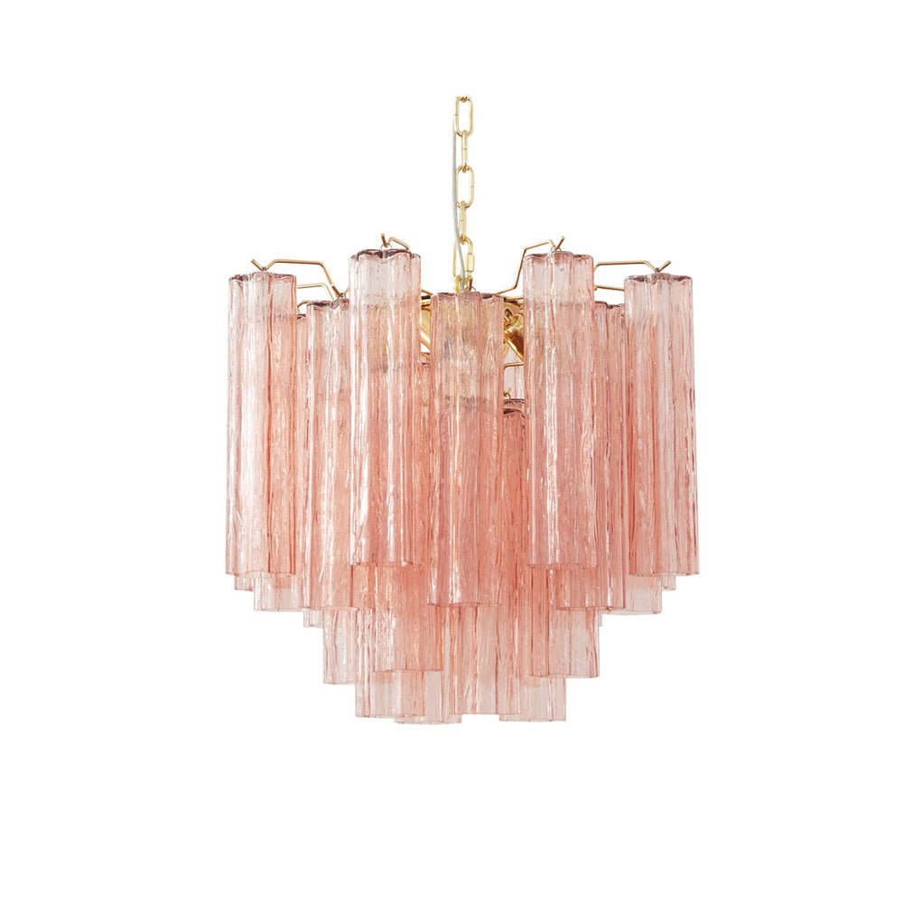 Lioraelle lampadario Tubo in vetro a Strati di lusso