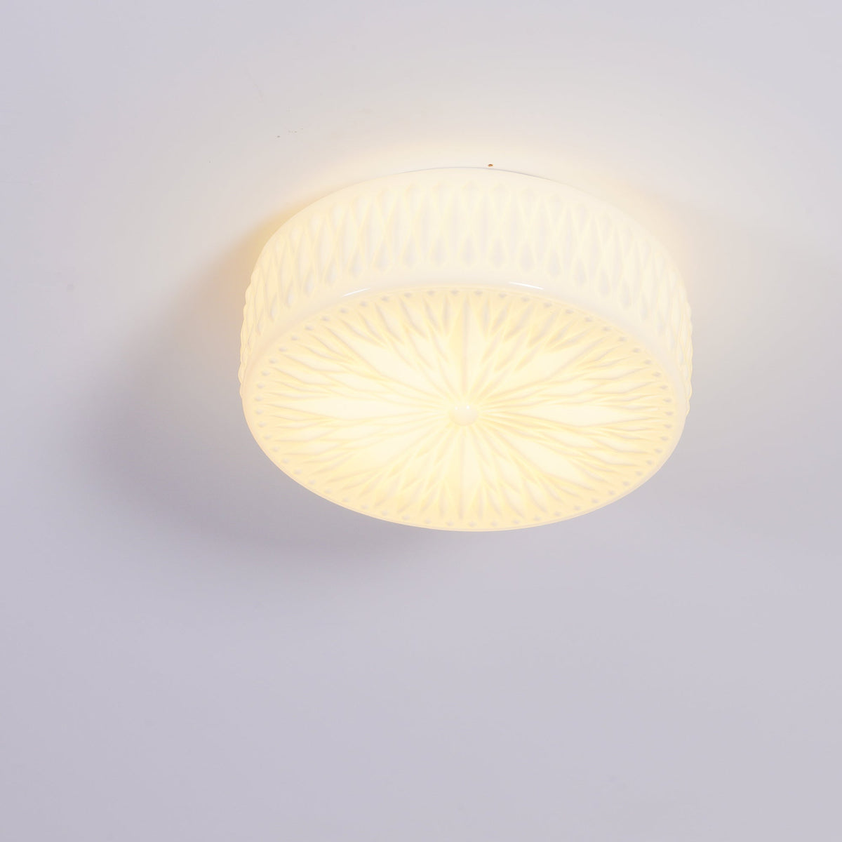 Lioriira lampada da soffitto Paralume in vetro e acrilico moderno Mooncake