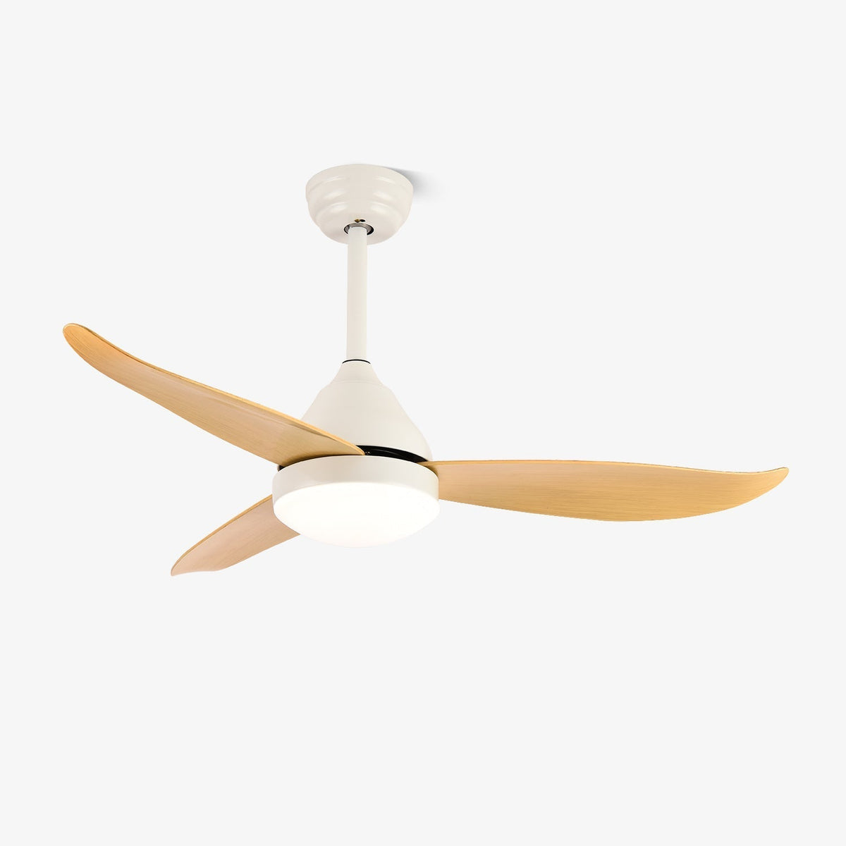 Fia Ventilatore da soffitto con luce in legno moderno