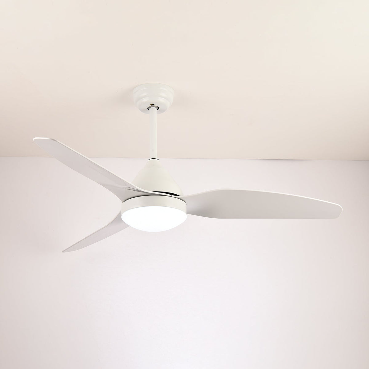 Fia Ventilatore da soffitto con luce in legno moderno