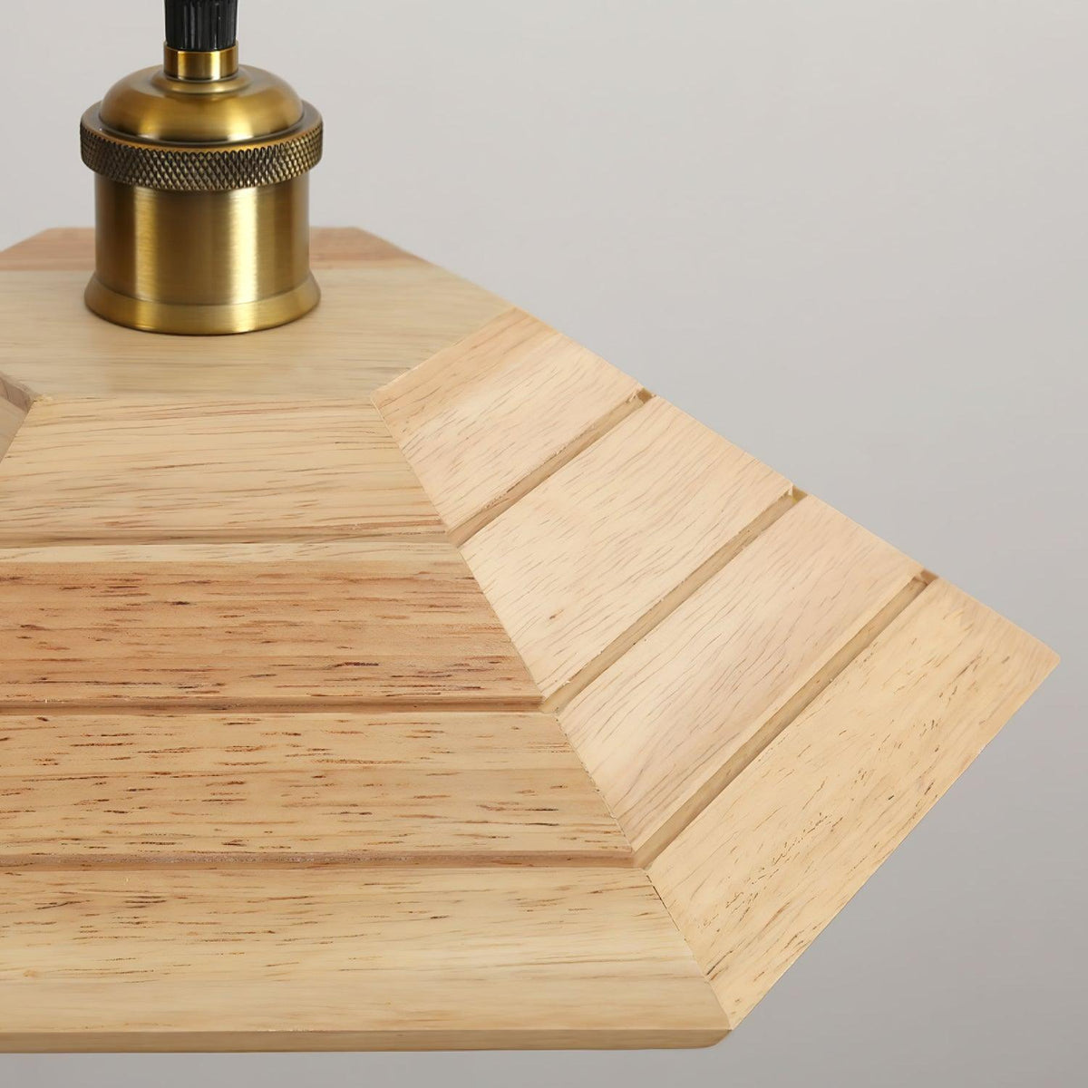 Evys lampada a sospensione in legno Stile Tradizionale Art