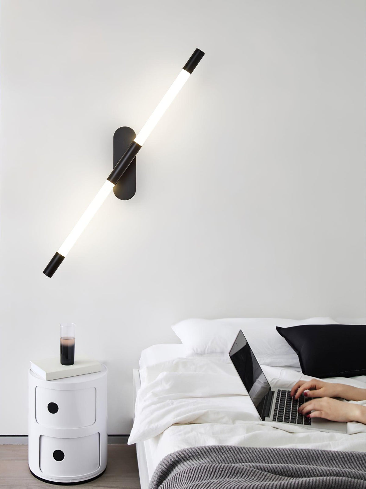 Lumiviella lampada da parete Modulare Tubolare