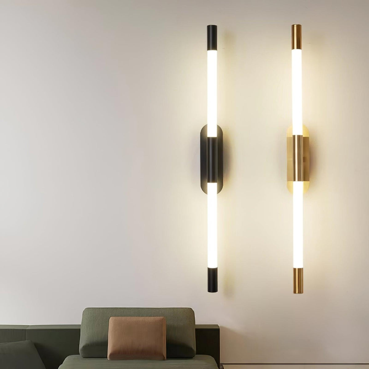 Lumiviella lampada da parete Modulare Tubolare