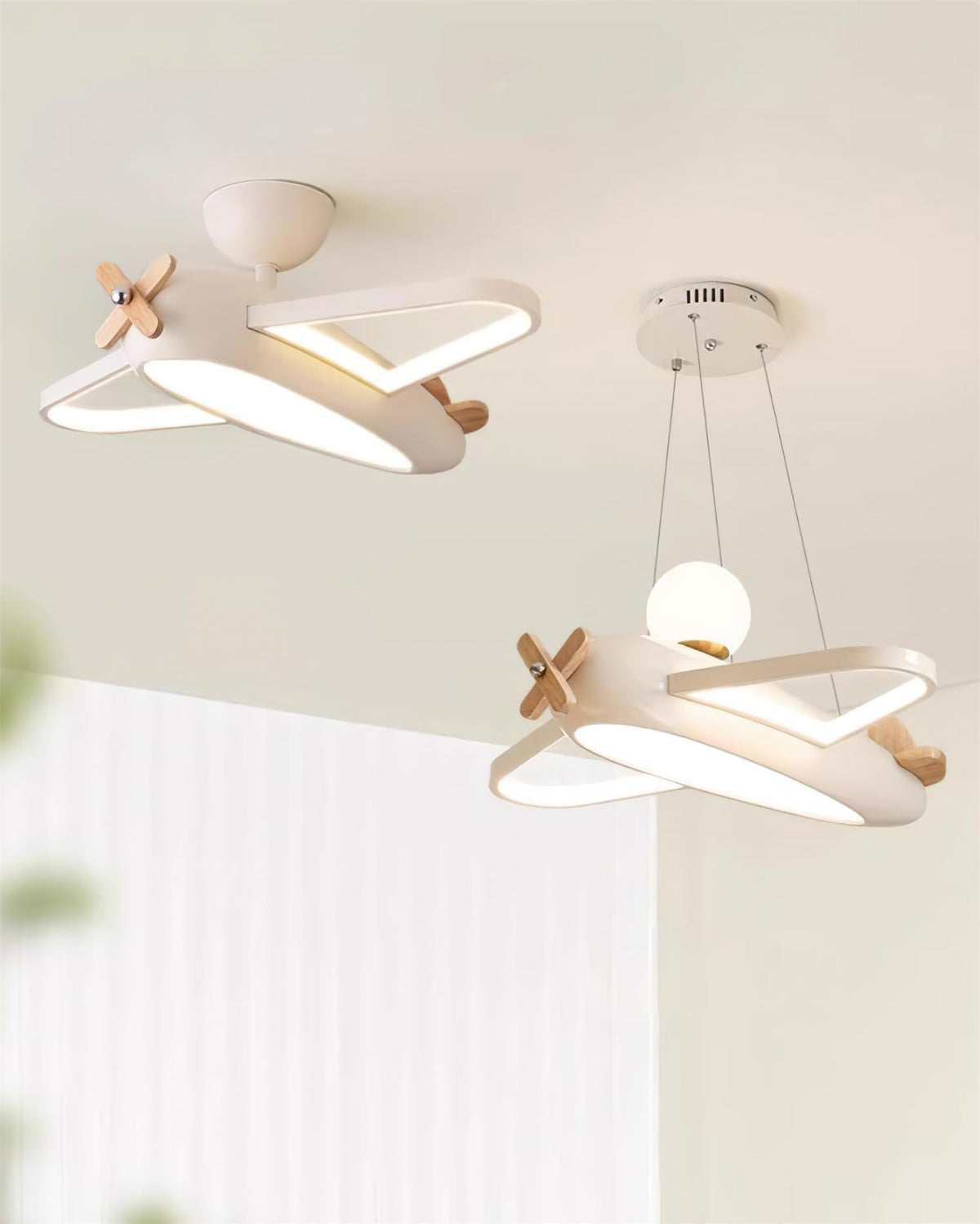 Sorin lampada da soffitto aereo per camera da letto bambini con fascino giocoso