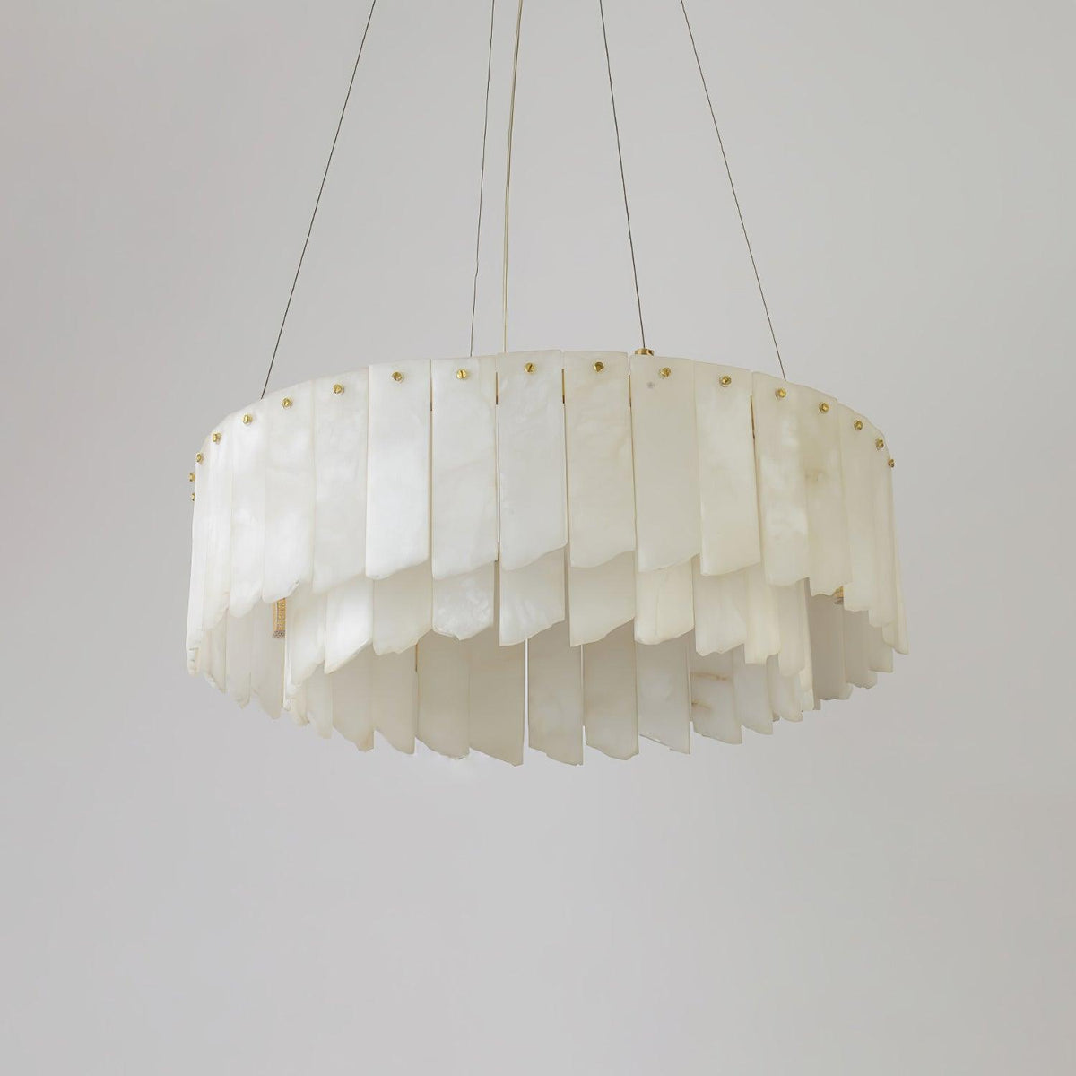 Vevelila lampadario in alabastro