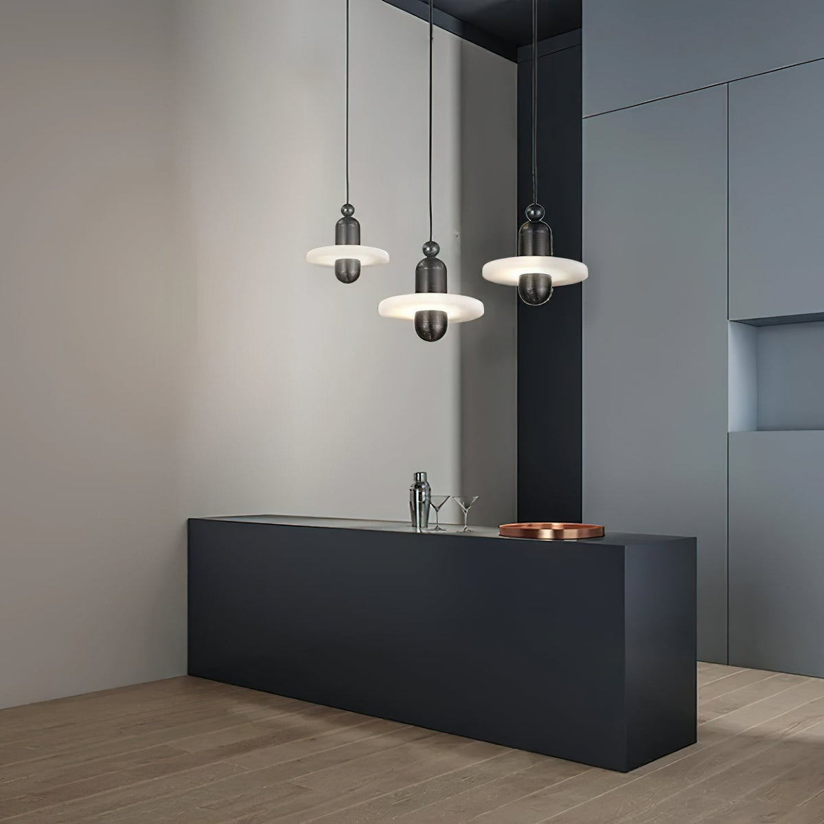 Ildvuvye lampada a sospensione Creativity Comet