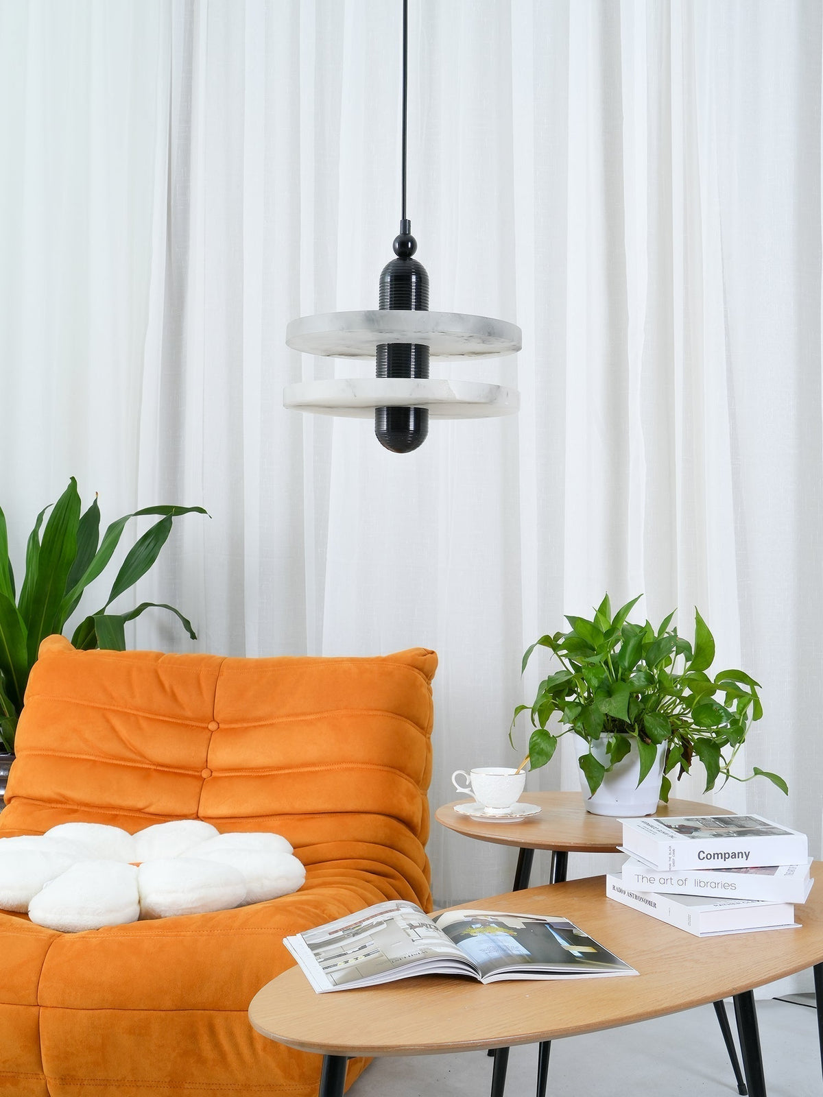 Lampada a sospensione alabastro Planes