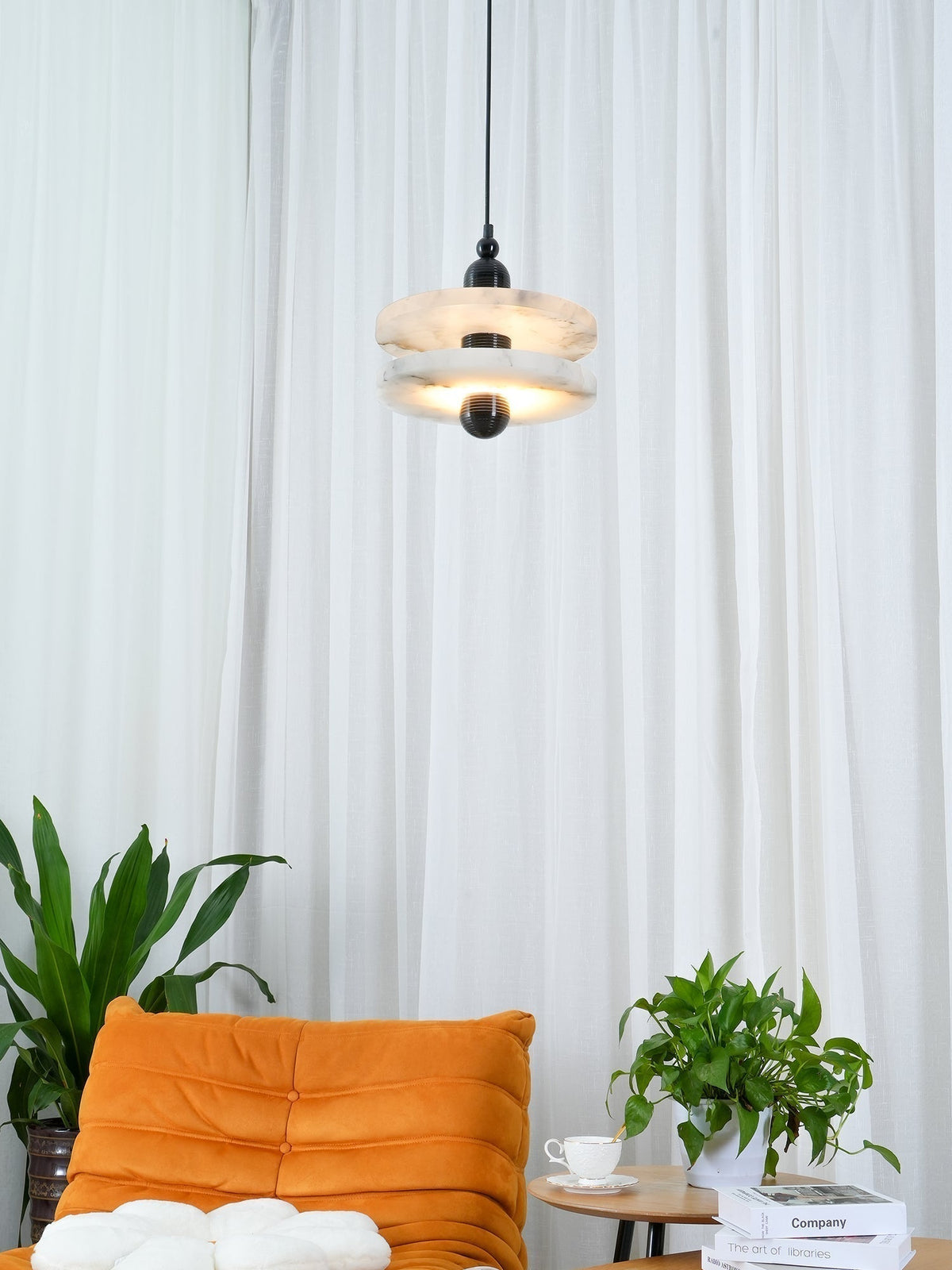 Lampada a sospensione alabastro Planes