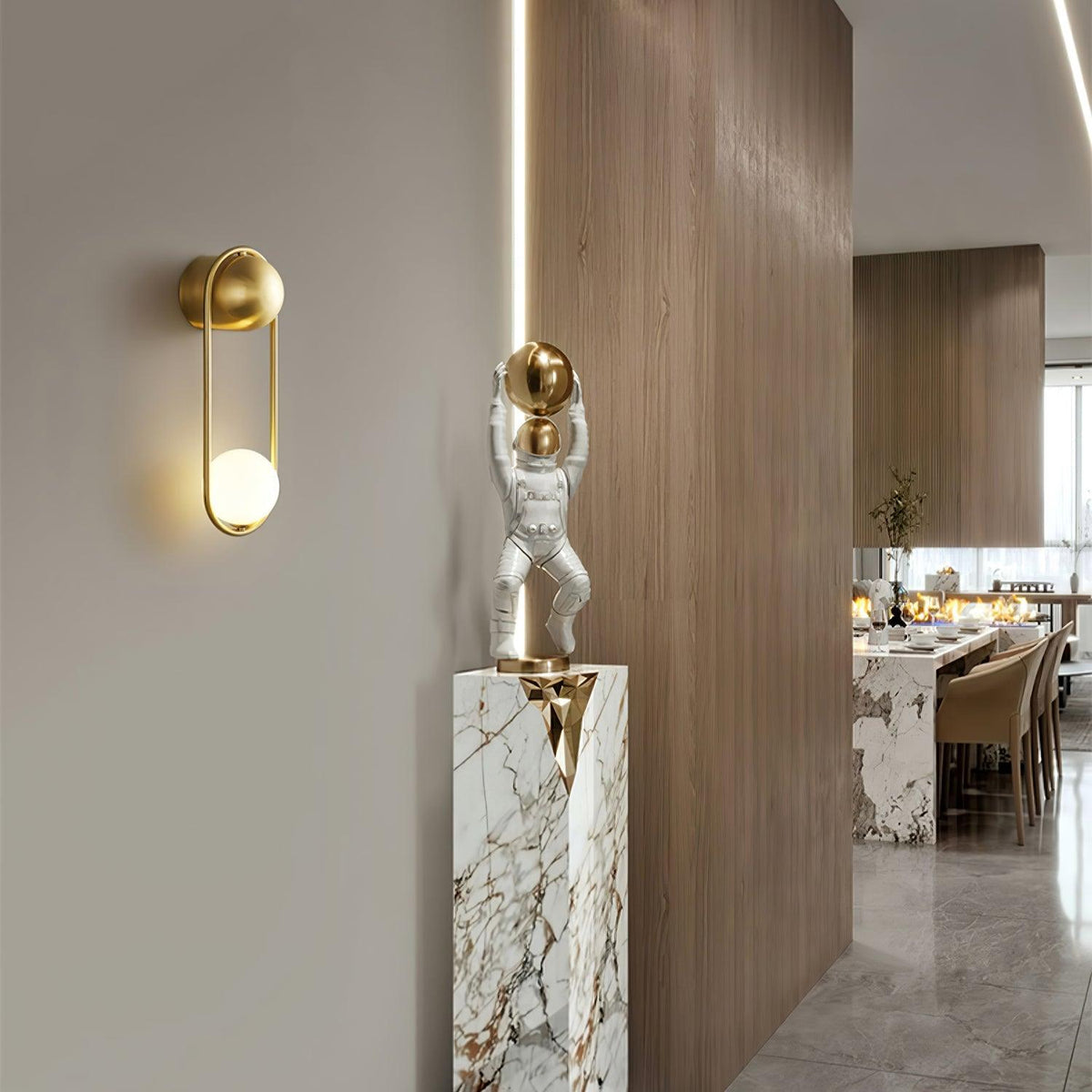 Glode applique