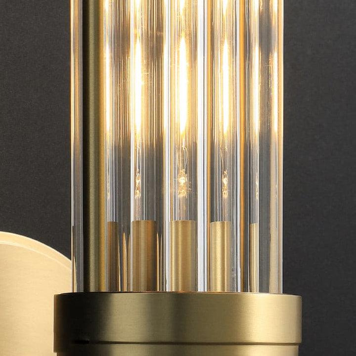 Vevenisra lampada da parete in vetro Art Nordico Cilindrica