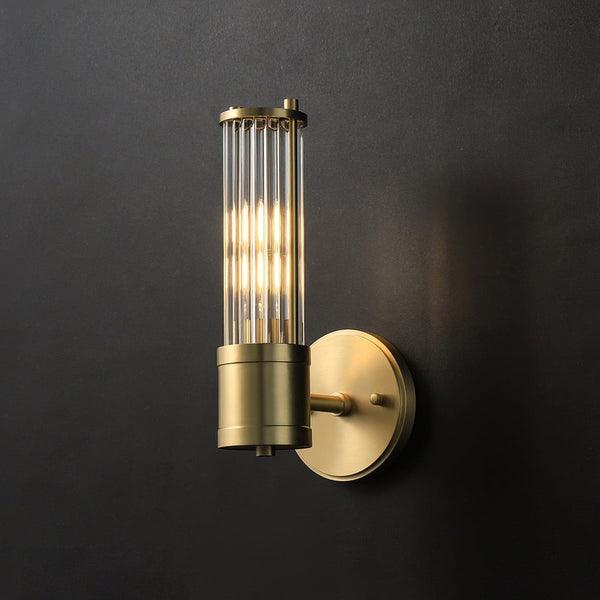 Vevenisra lampada da parete in vetro Art Nordico Cilindrica