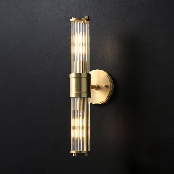 Vevenisra lampada da parete in vetro Art Nordico Cilindrica