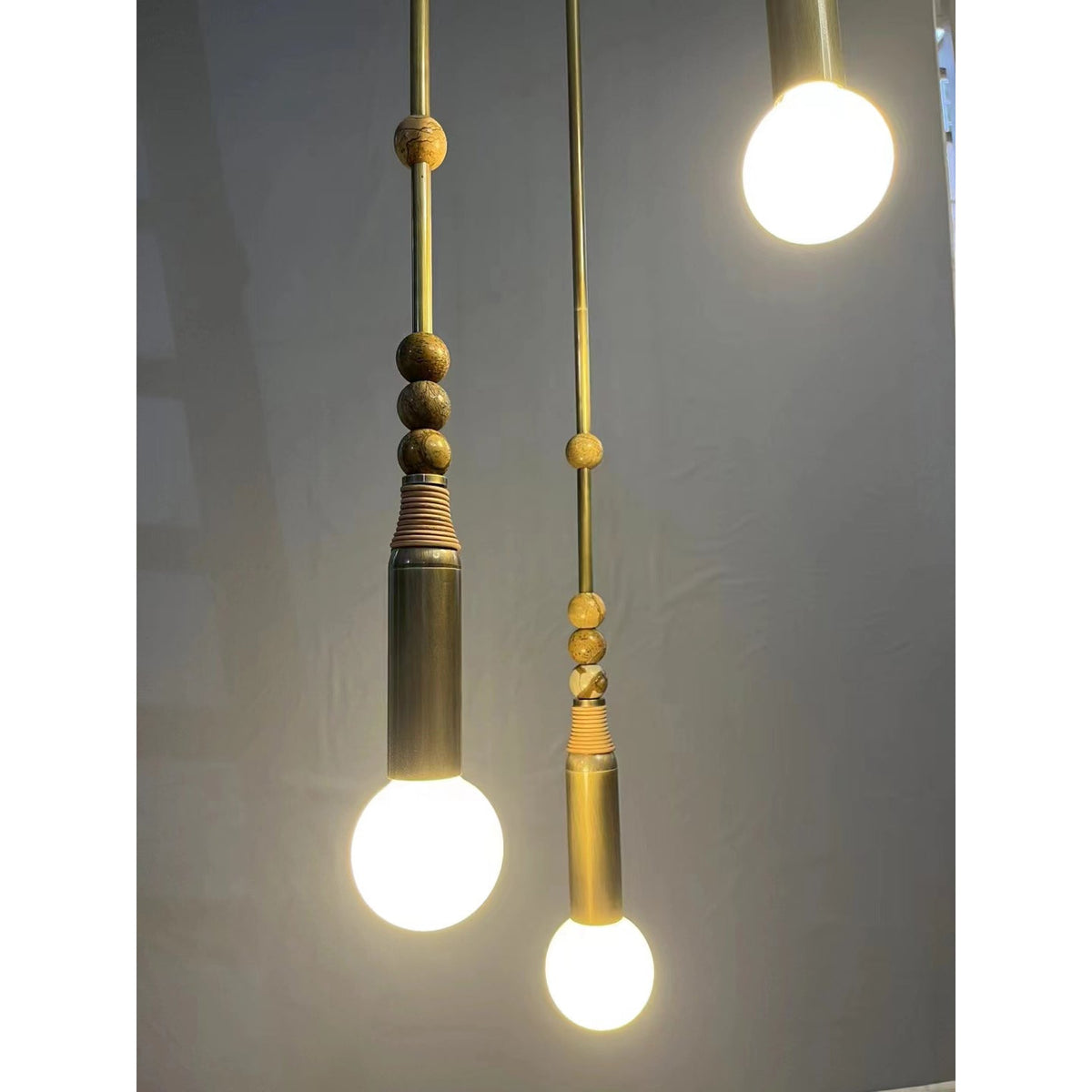 Alvuvyn lampada a sospensione moderna minimalista in marmo