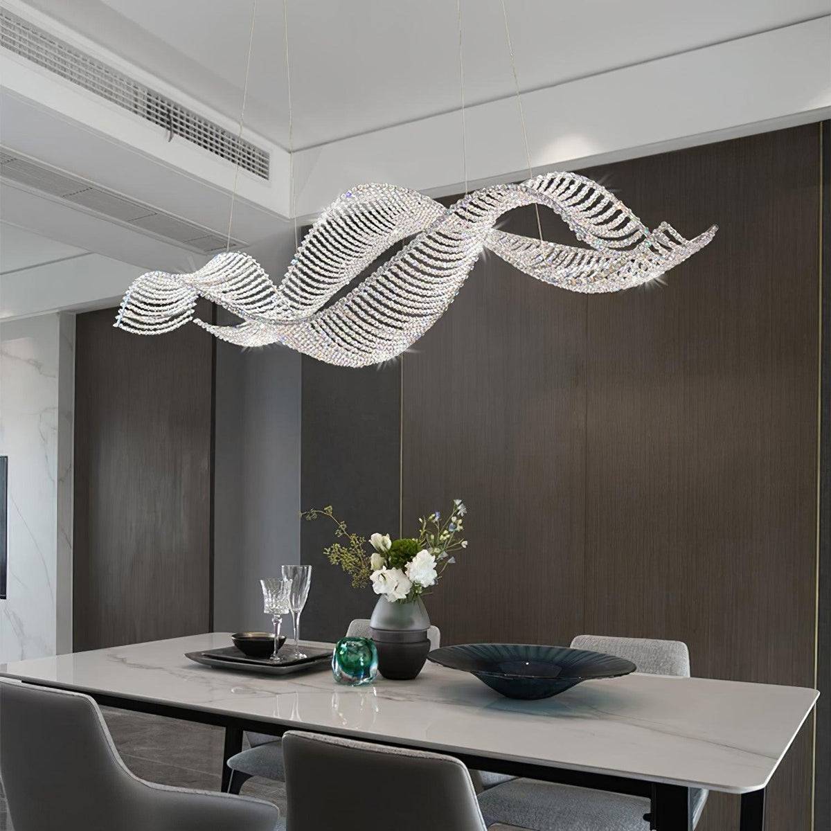 Caelox lampadario Cristallo Postmoderno di lusso