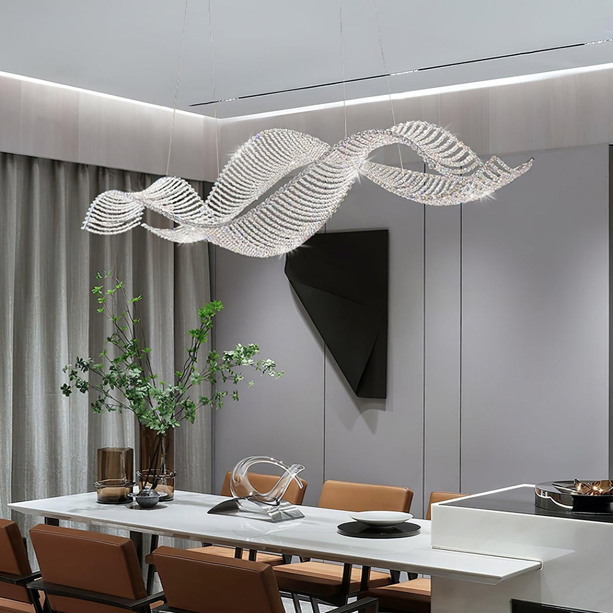 Caelox lampadario Cristallo Postmoderno di lusso