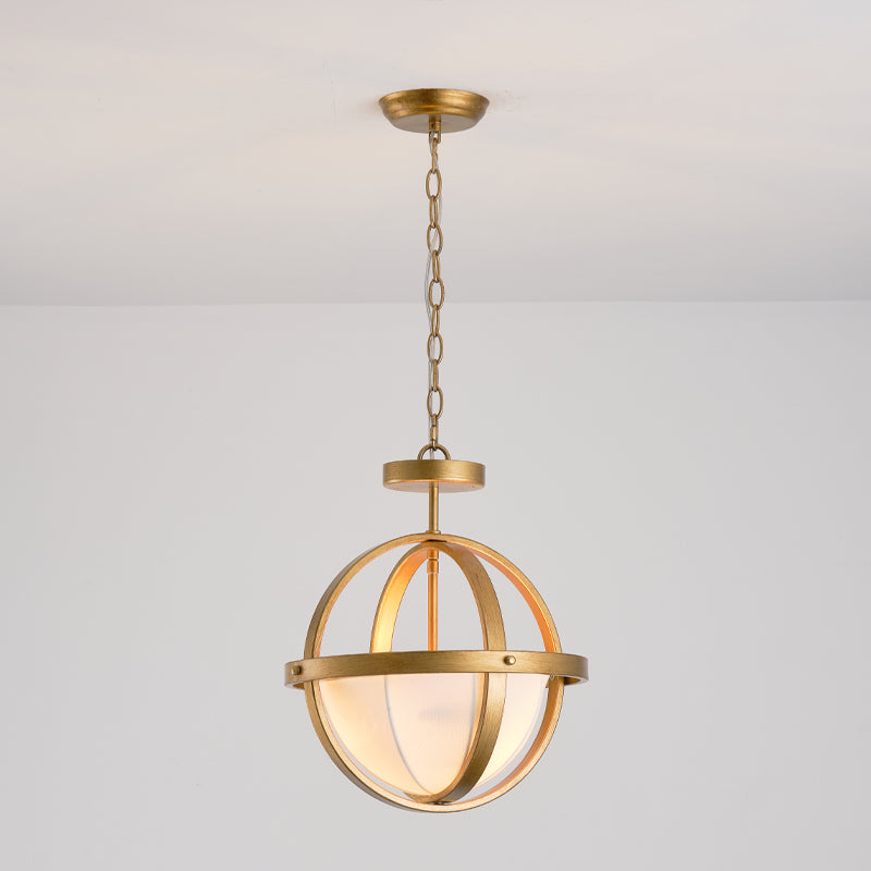 Aevuvyi lampada a sospensione metallo e tessuto moderno minimalista