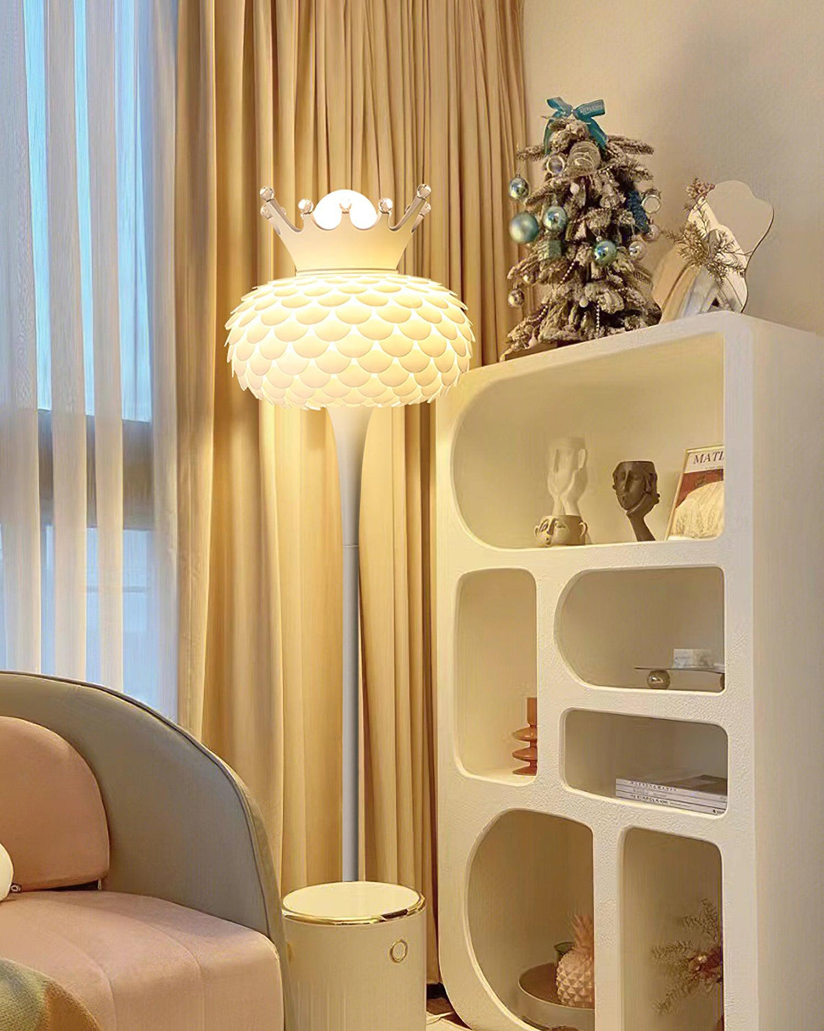 Regal lampada da terra in PVC moderna