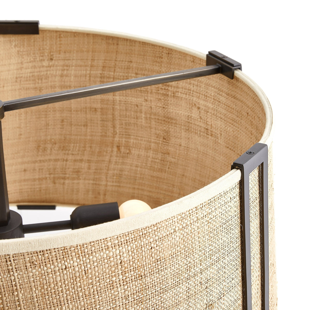 Gloruvyn lampadario moderno minimalista in metallo Naturale
