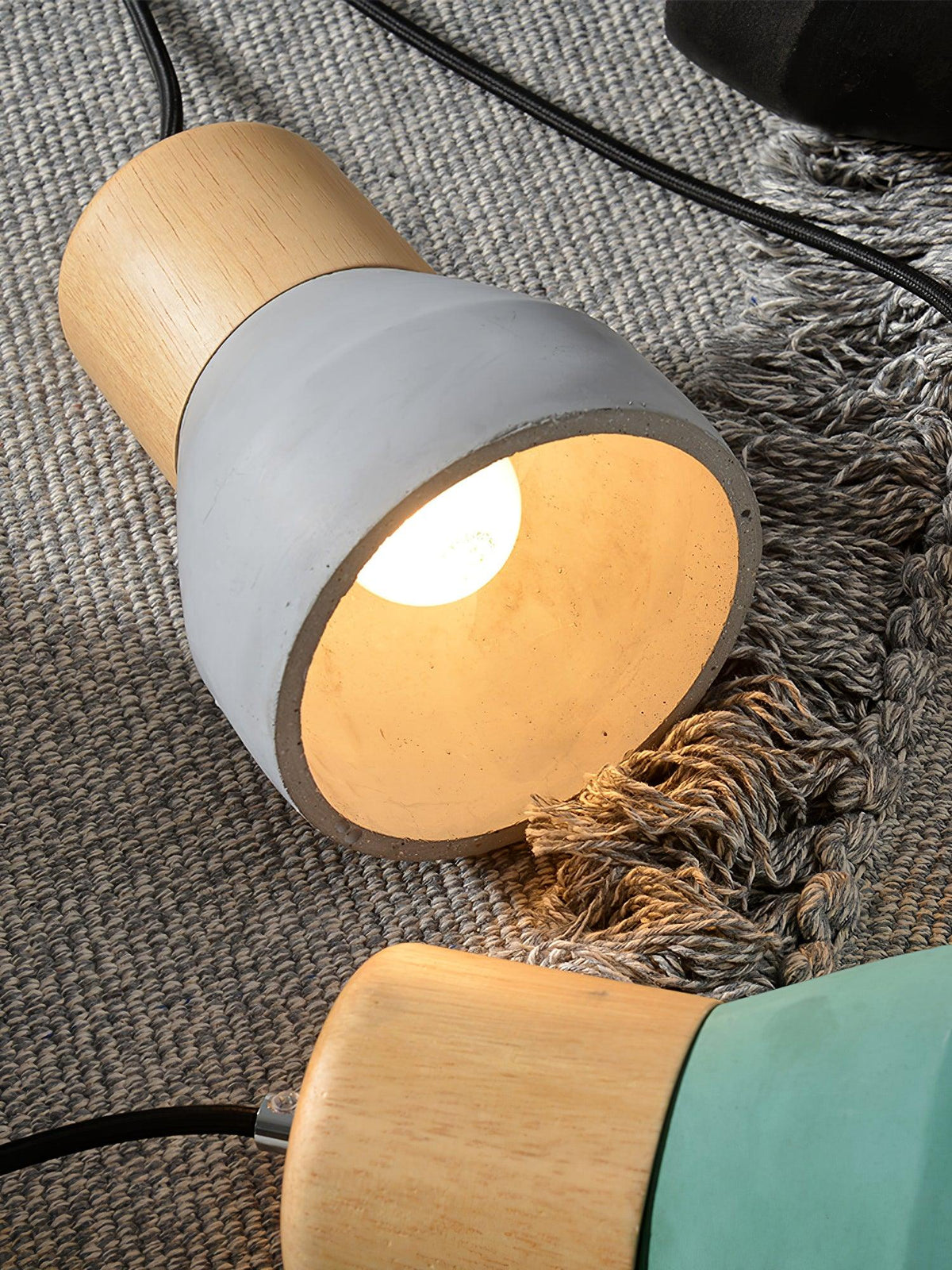 Concretis lampada a sospensione in cemento industriale