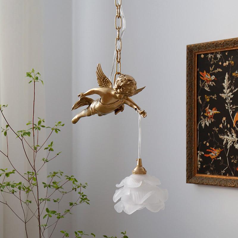 Solene lampada a sospensione in ottone Luxury