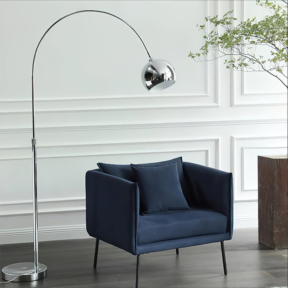 Opal lampada da terra minimalista