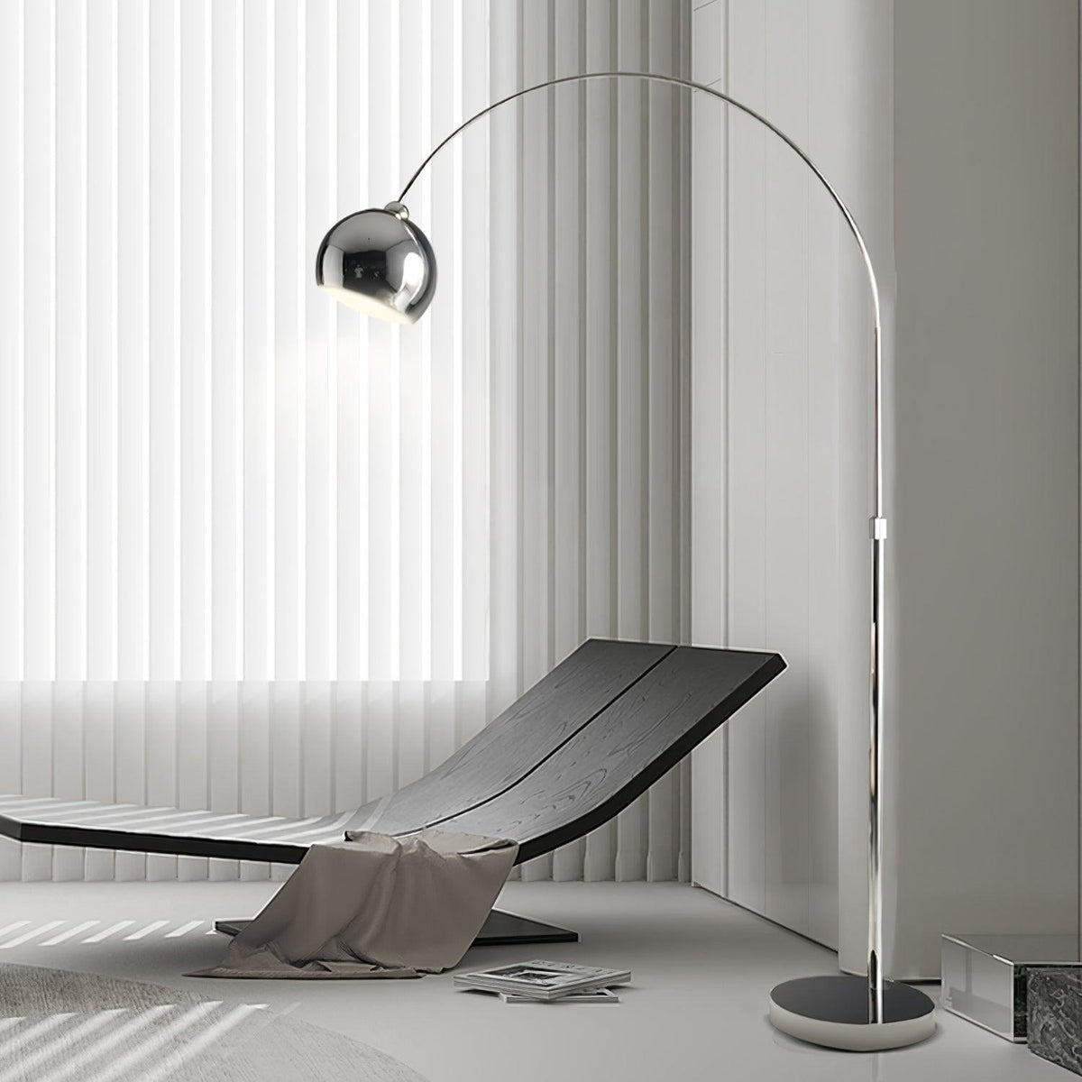 Opal lampada da terra minimalista