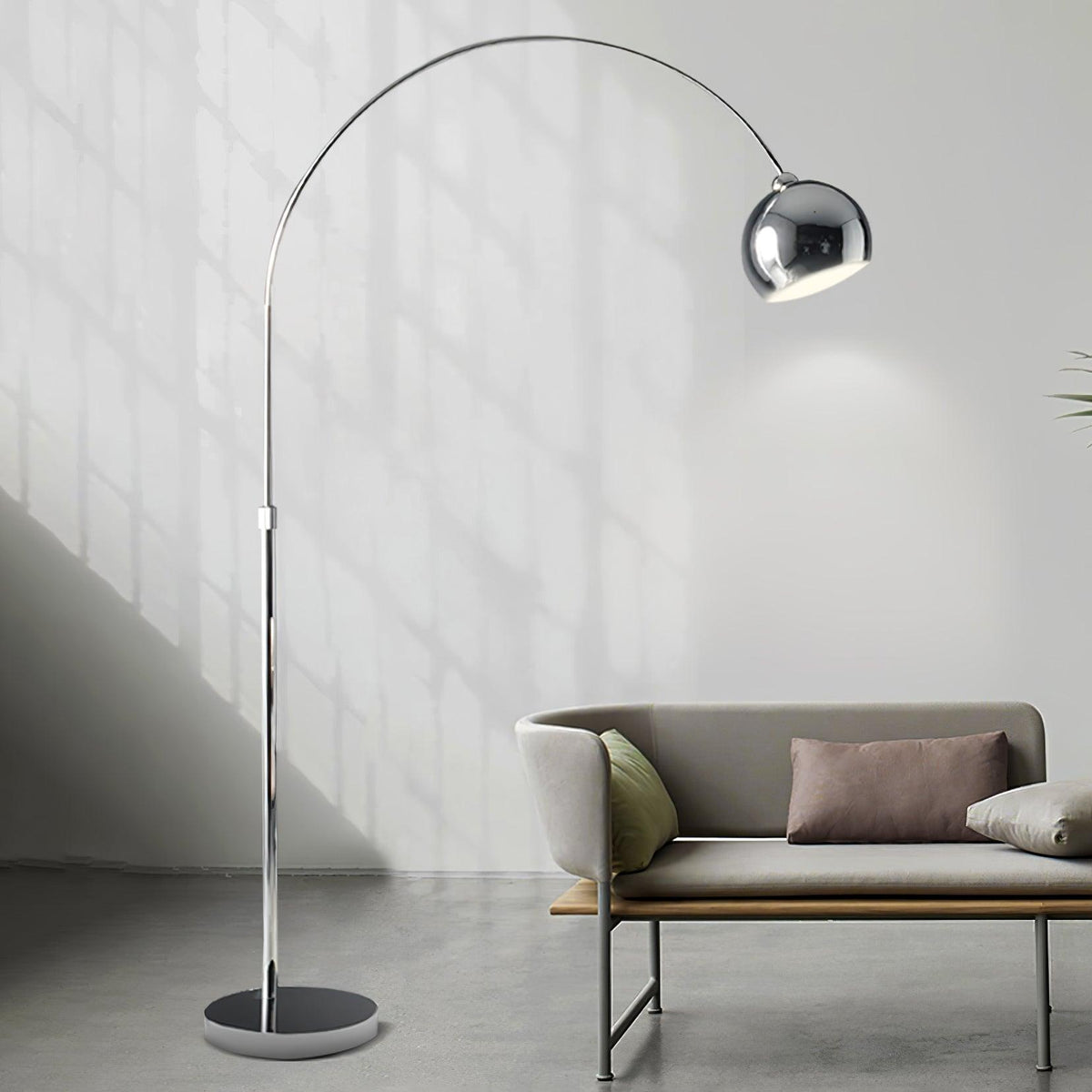 Opal lampada da terra minimalista