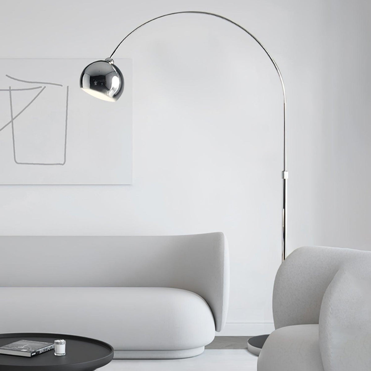 Opal lampada da terra minimalista