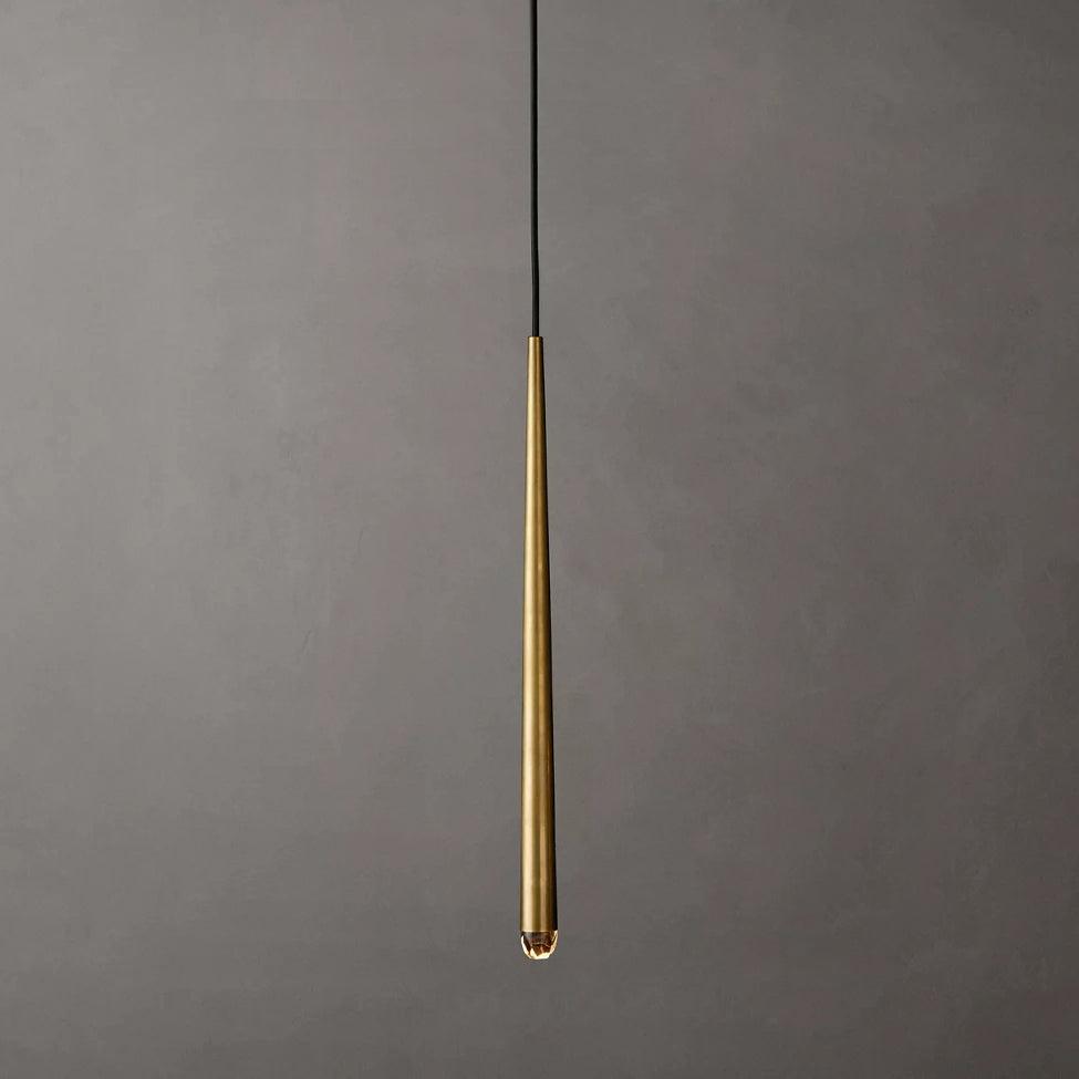 Larry lampadario Cristallo ottone Annerito Argento Scala